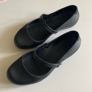 CROCS Alice Mary Jane Work Flat W7 - Like New